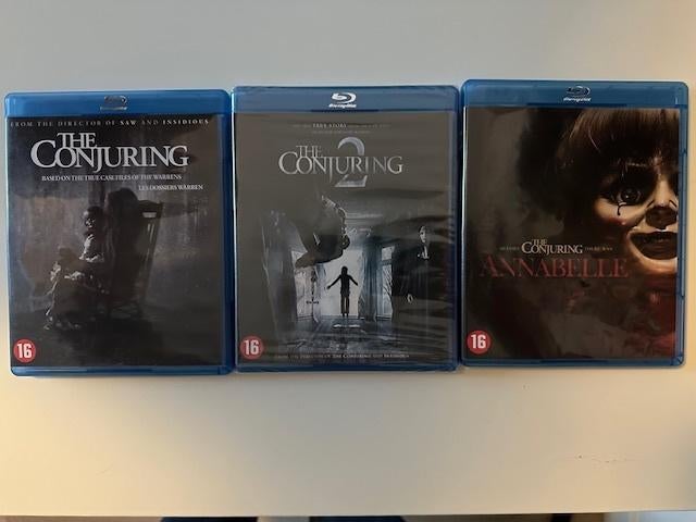 BluRay Horror films The Conjuring, Cd's en Dvd's, Ophalen of Verzenden, Zo goed als nieuw, Horror