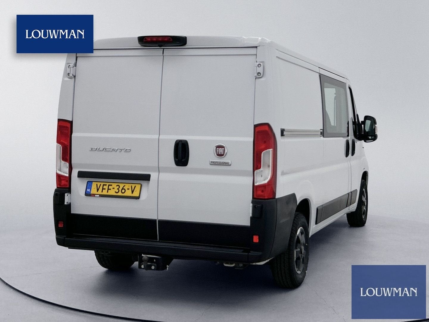 Fiat Ducato 30 2.3 MultiJet L2H1 DC Navigatie Dubbele cabine, Wit, Electronic Stability Program (ESP), Bedrijf, 193 g/km