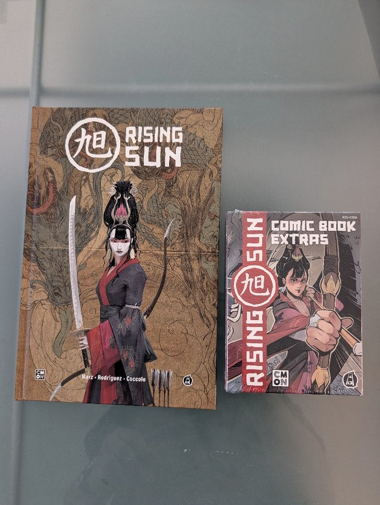 CMON comic + extras - Rising Sun, Ophalen of Verzenden, Nieuw, CMON