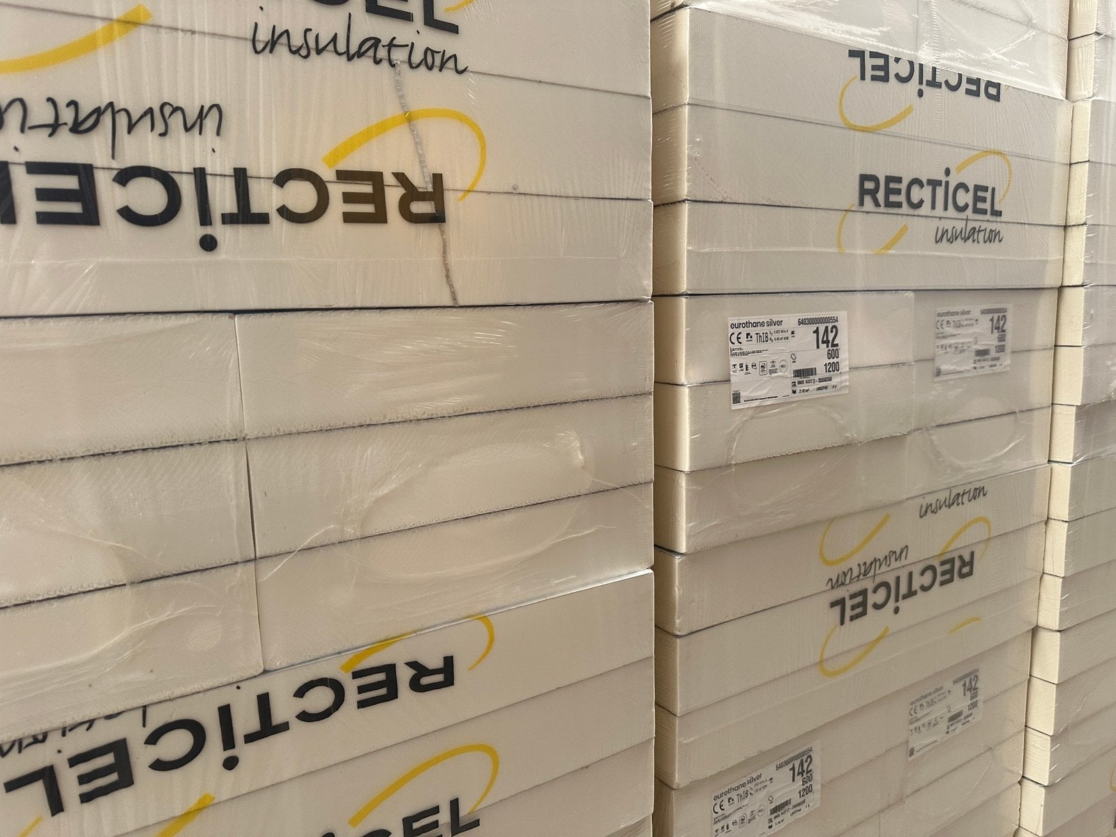 Isolatie PIR dakisolatie PUR Recticel, Doe-het-zelf en Bouw, Isolatie en Afdichting, 12 cm of meer, Nieuw, Hardschuim (Pir), 15 m² of meer