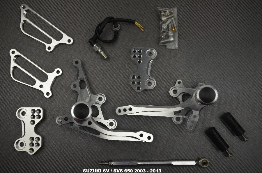 Commandes Reculées SUZUKI SV 650 N S 2003 - 2013 SV650S SVS, Motos, Enlèvement ou Envoi, Neuf