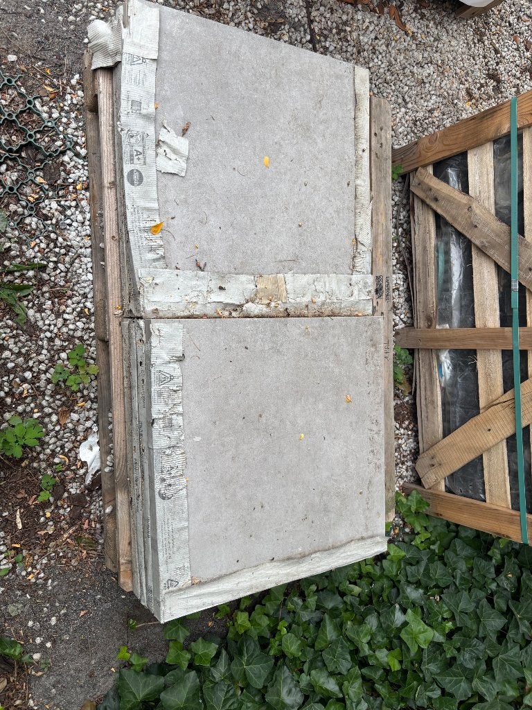 Terras tegels 60x60x2, Ophalen, Overige materialen, Nieuw, Minder dan 5 m²