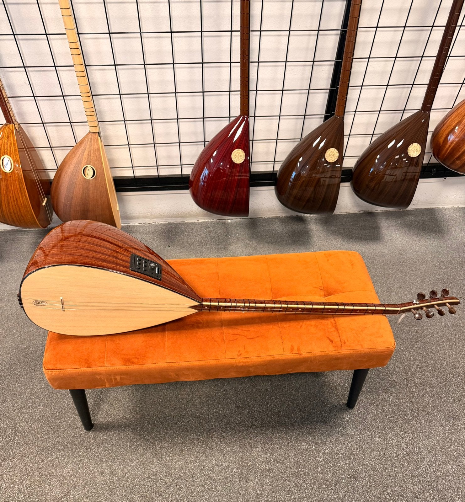 saz ist kılıc saz evi maun uzun sap tam profosyonel, Muziek en Instrumenten, Instrumenten | Onderdelen, Ophalen of Verzenden, Nieuw