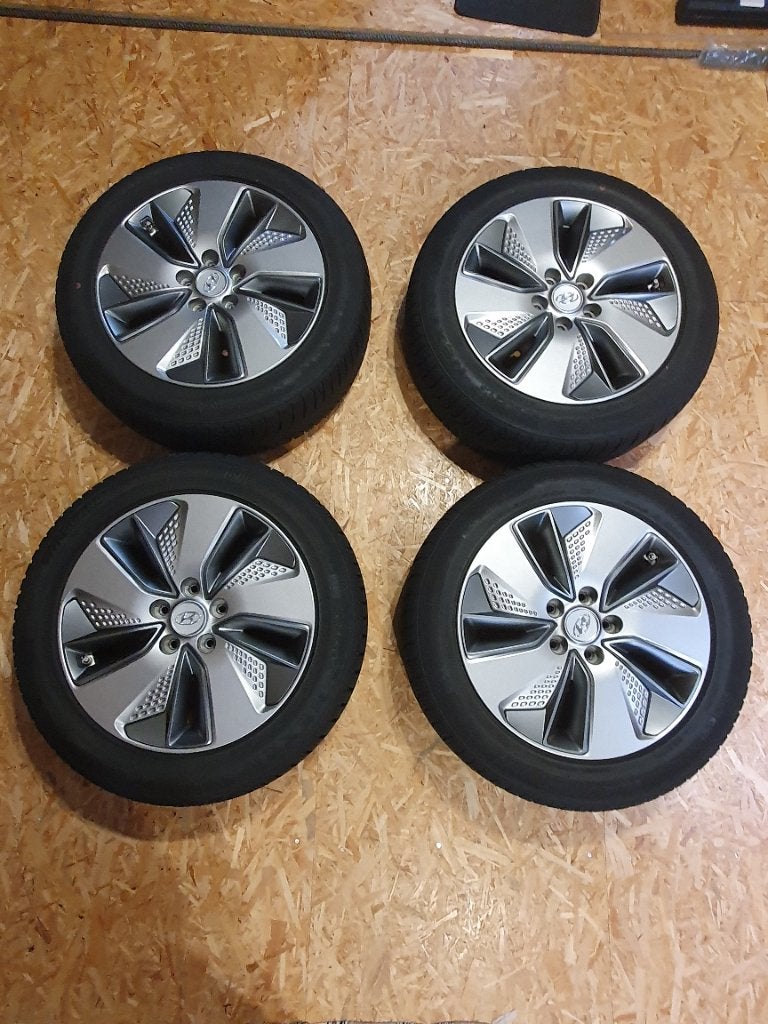 Jantes hyundai kona électrique, 17 pouces, Enlèvement, Utilisé, Jante(s)