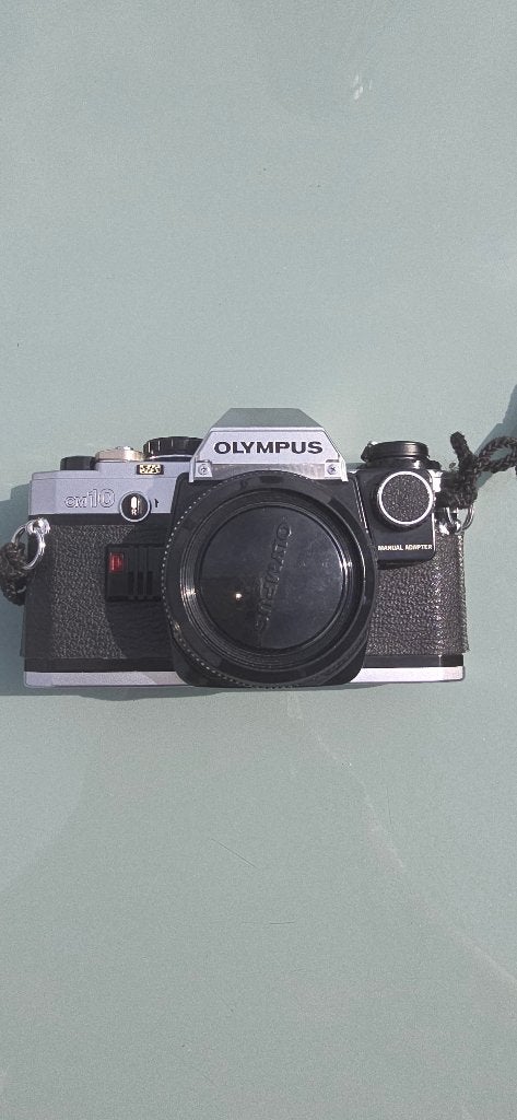 Olympus fototoestel met lensen, Audio, Tv en Foto, Fotocamera's Analoog, Ophalen, Gebruikt, Spiegelreflex, Olympus