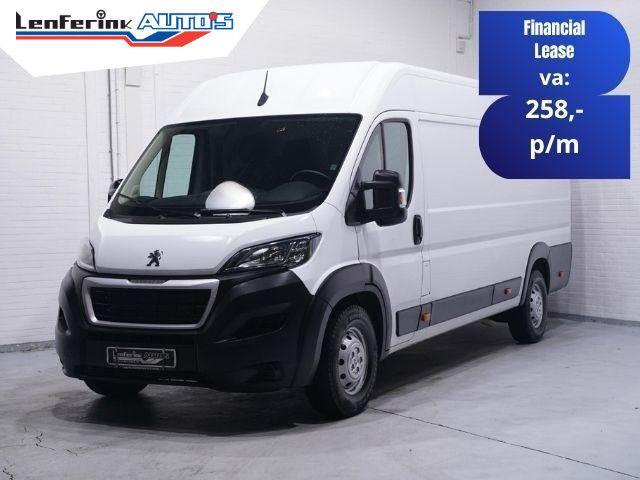 Peugeot Boxer 2.2 BlueHDi 165 pk L4H2 Navi, Camera Laadruimt, Auto's, Bestelwagens en Lichte vracht, 254 g/km, Wit, Bedrijf, Te koop