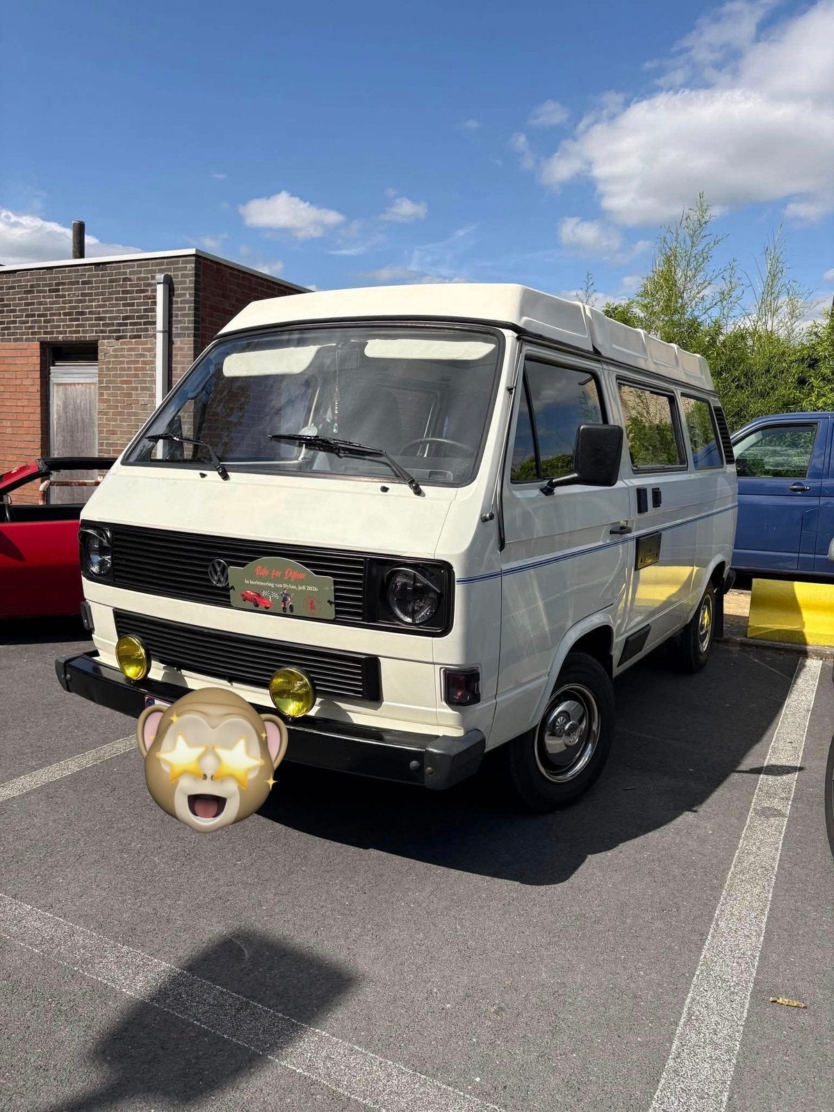 1.9 wbx Volkswagen T3 uit 1985, Auto's, 4 deurs, Volkswagen, Wit, Handgeschakeld