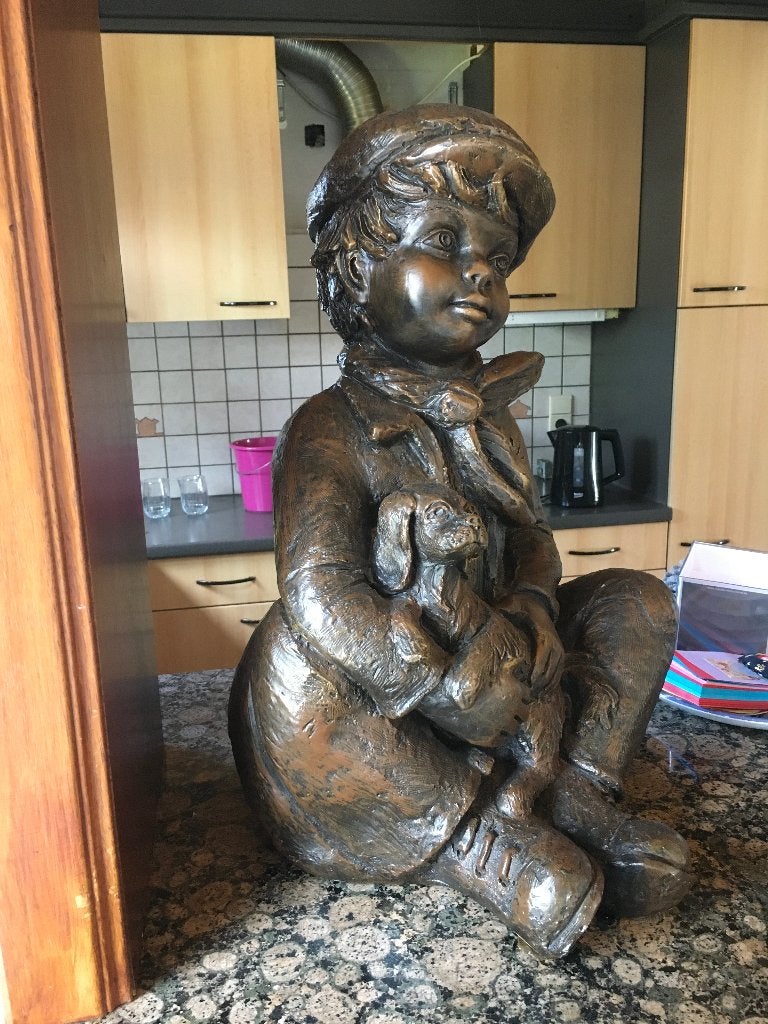 Bronzen beeld, Ophalen