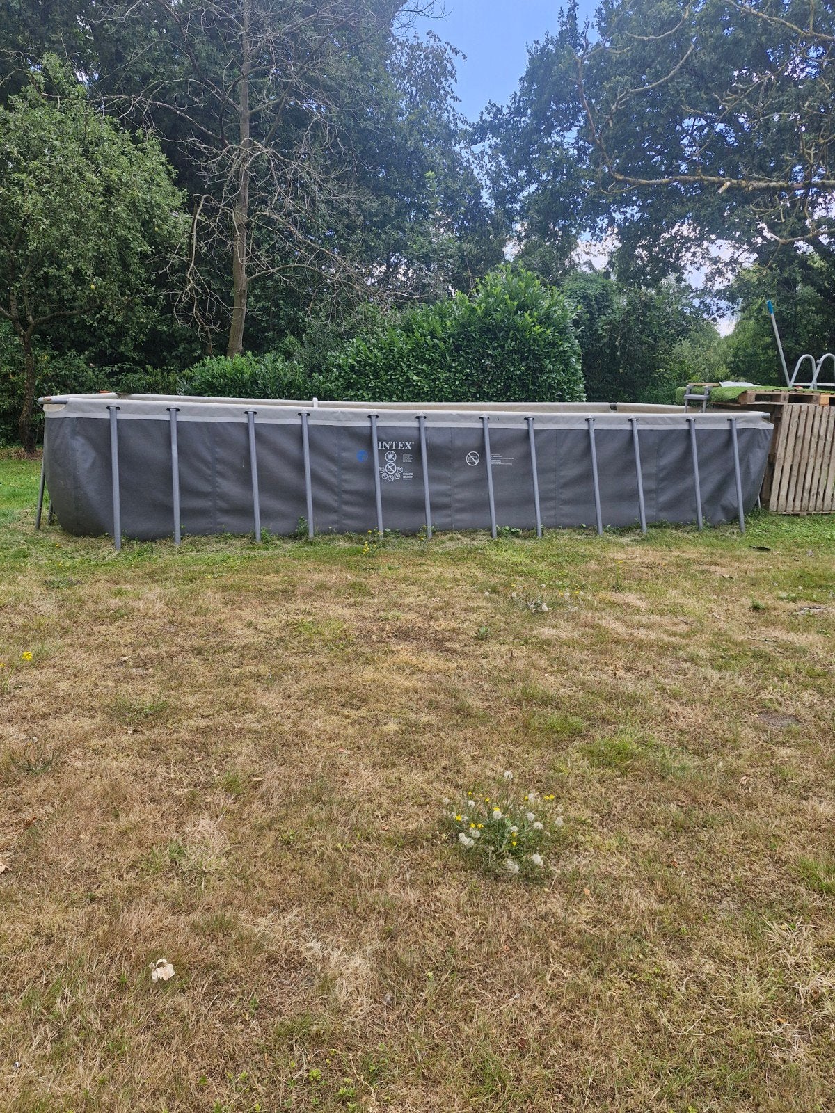 intex zwembad 7m40 op 3m66, Tuin en Terras, Ophalen