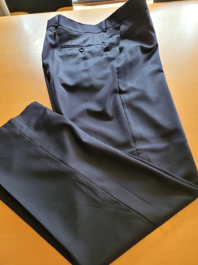 pantalon habillé (52), Enlèvement ou Envoi, Comme neuf, Taille 52/54 (L), Bleu