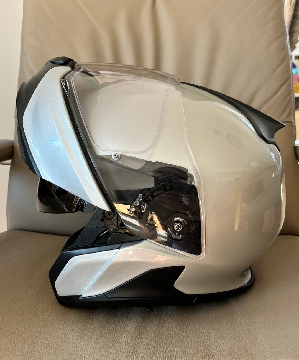 BMW helm evo 7 nieuwstaat, Motoren, Ophalen of Verzenden