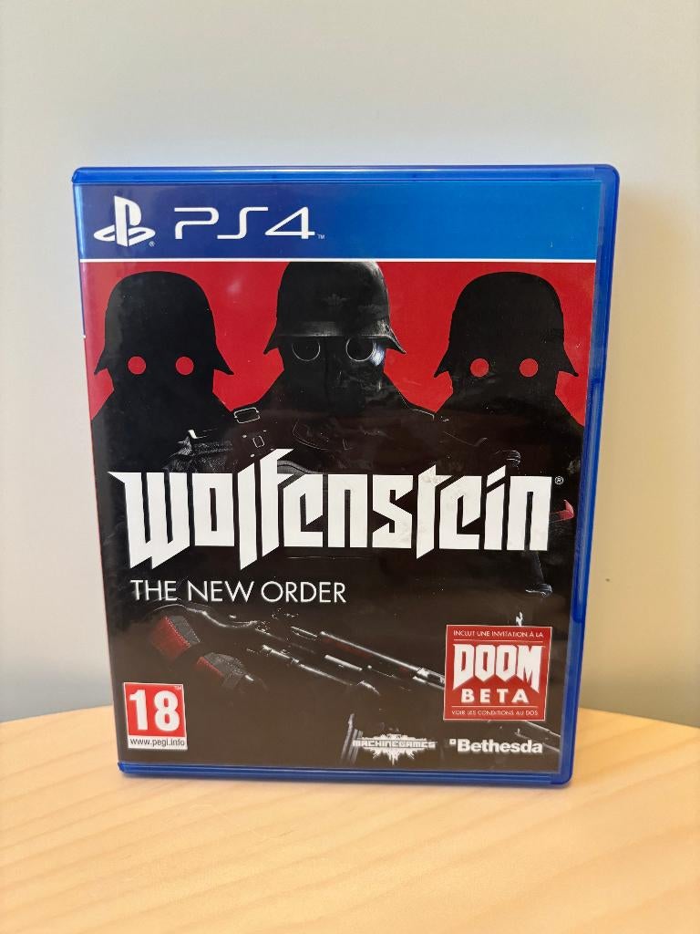 Wolfenstein: The New Order [PS4], Games en Spelcomputers, Gebruikt, Vanaf 18 jaar, Shooter, Verzenden