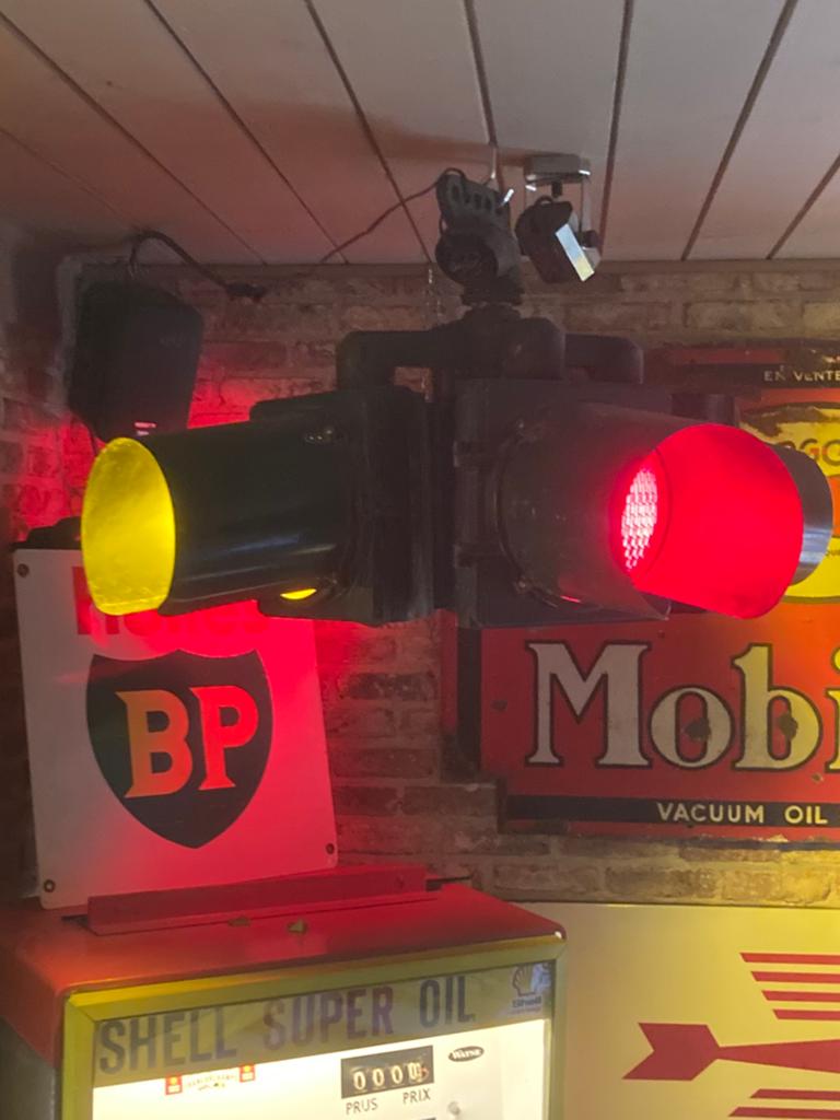 Amerikaans verkeerslicht, Verzamelen, Automaten | Gokkasten en Fruitautomaten, Ophalen, Gebruikt