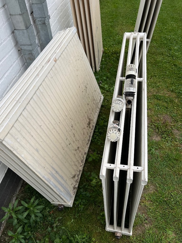 Radiateurs occasion, Doe-het-zelf en Bouw, Overige Doe-Het-Zelf en Bouw, Ophalen, Gebruikt