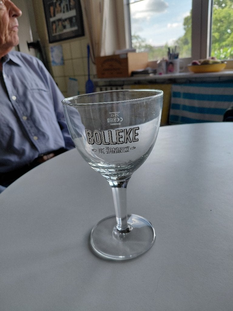 De Koninck-Bolleke  33 cl. bierglas., Verzamelen, Biermerken, Ophalen, Zo goed als nieuw, De Koninck