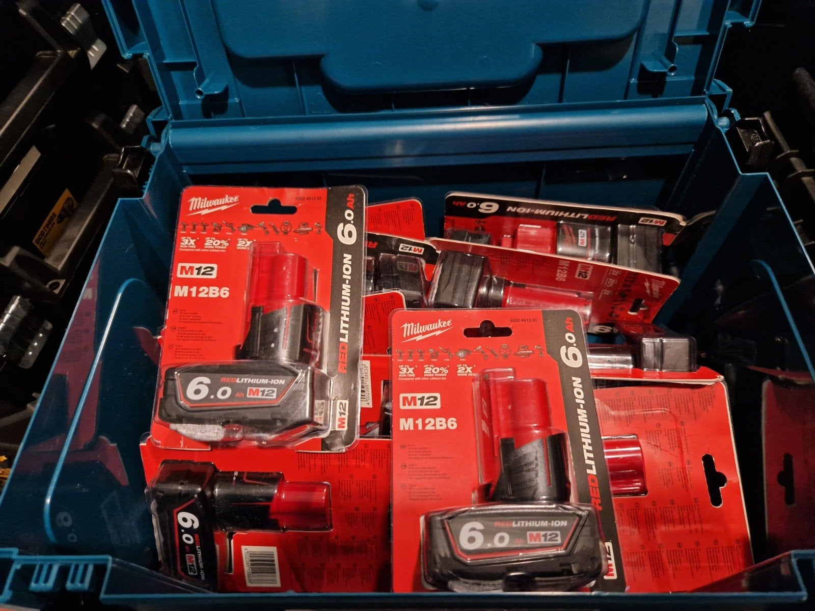 Milwaukee M12 6Ah batterij, Ophalen, Nieuw