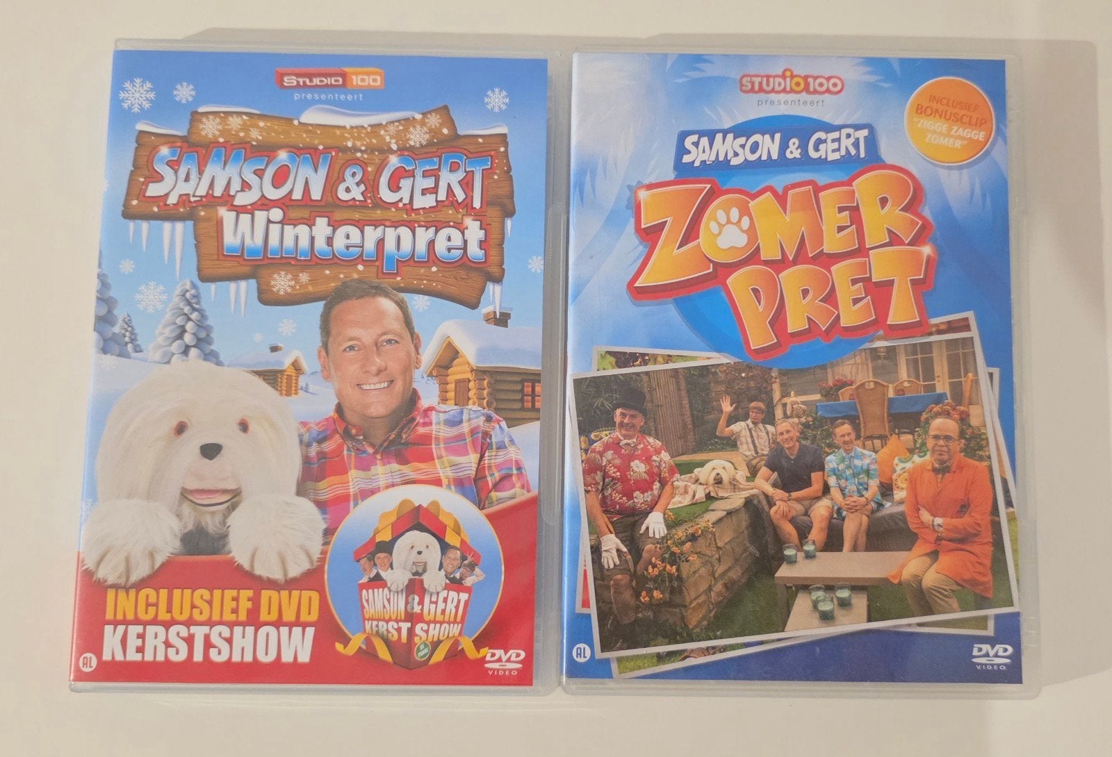 Samson en Gert Winterpret + Zomerpret dvd, Ophalen of Verzenden