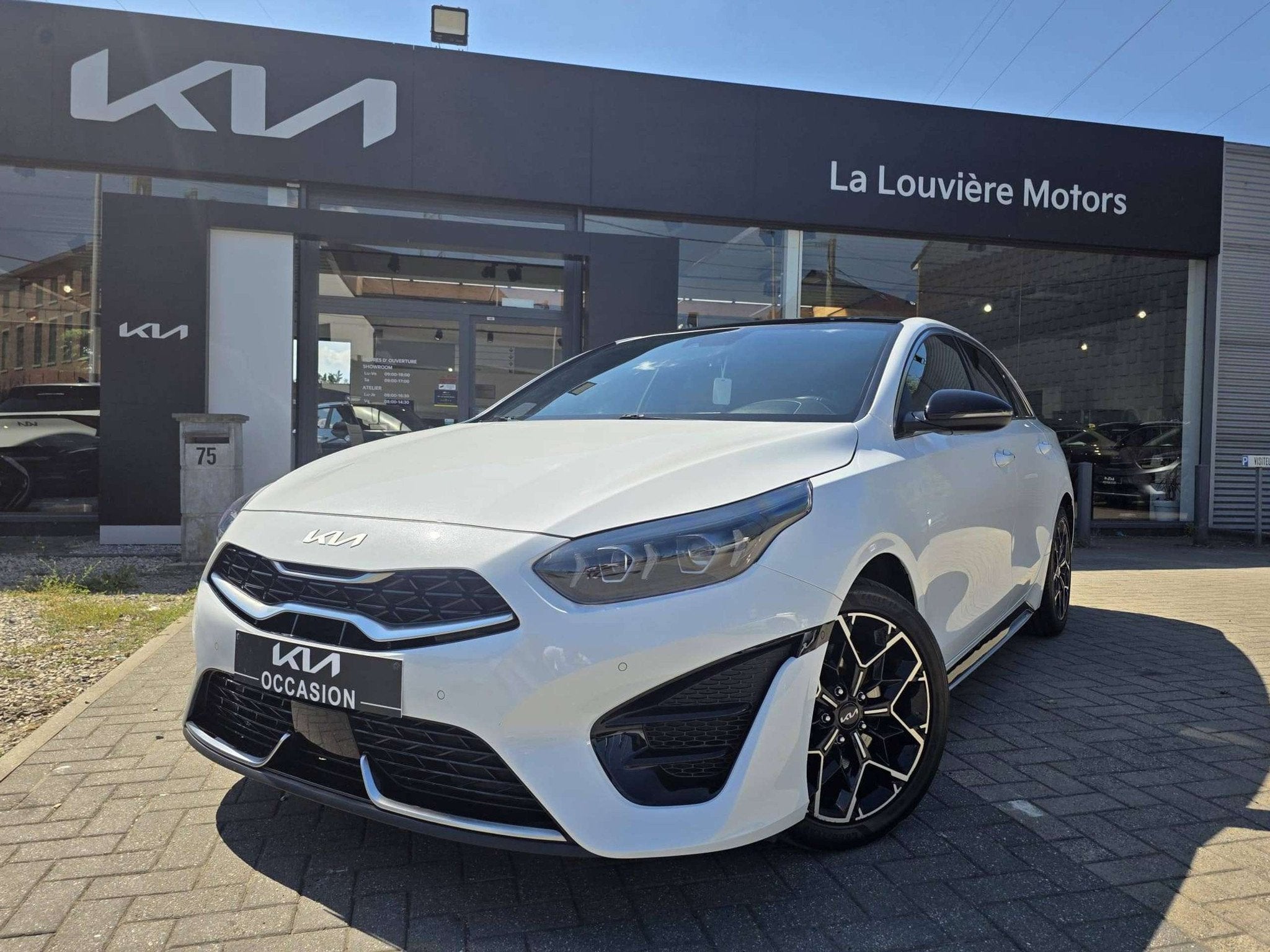 Kia ProCeed / pro_cee'd ProCeed 1.5 T-GDi GT-Line ISG DCT GT, Auto's, Gebruikt, 4 cilinders, 159 pk, Wit