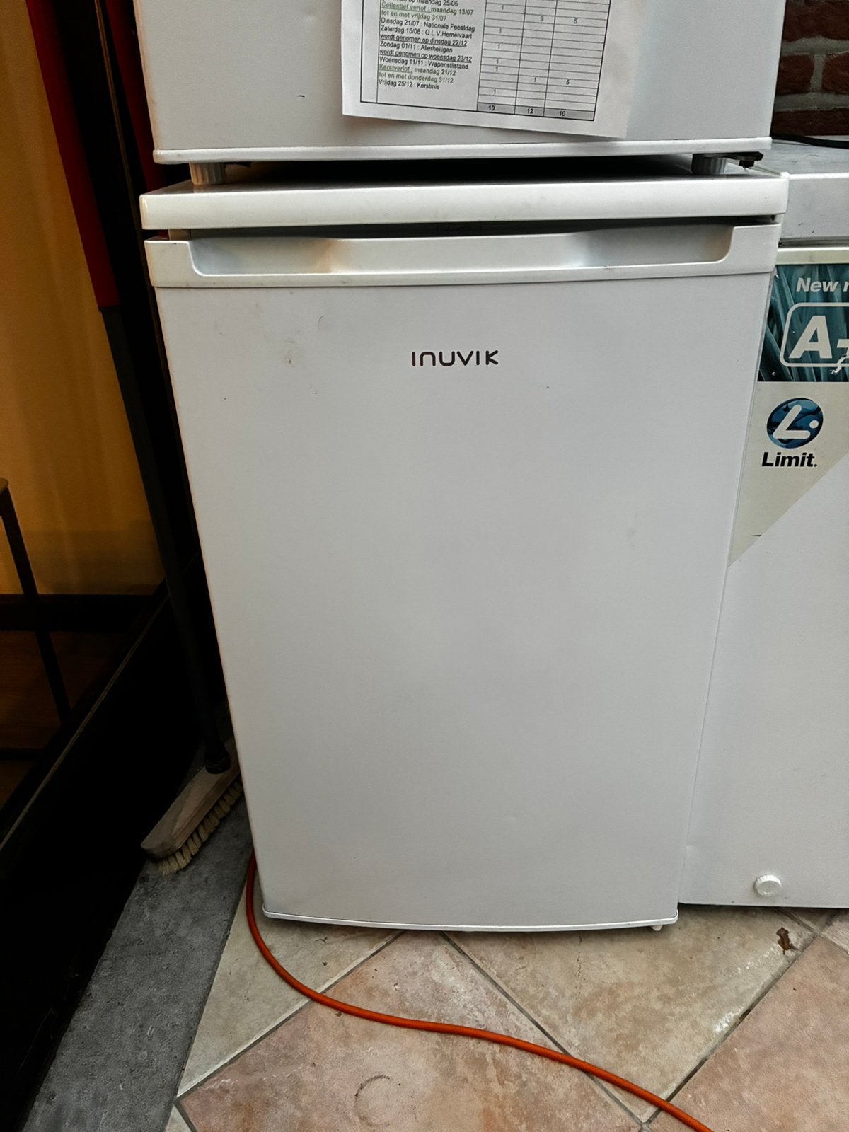 Diepvries, Elektronische apparatuur, Vriezers en Diepvrieskisten, Gebruikt, Minder dan 85 cm, Minder dan 60 cm, Energieklasse A of zuiniger