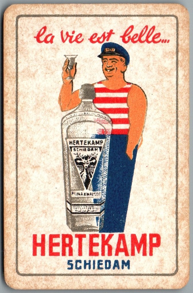 speelkaart - LK15577 - Hertekamp, Verzamelen, Speelkaarten, Jokers en Kwartetten, Verzenden, Gebruikt, Speelkaart(en)