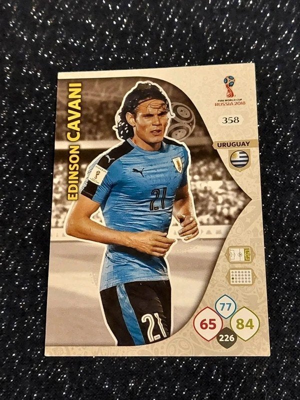 Panini / Voetbalkaart / Edison Cavani / Uruguay / WK 2018, Collections, Enlèvement ou Envoi, Comme neuf, Cartes de joueur