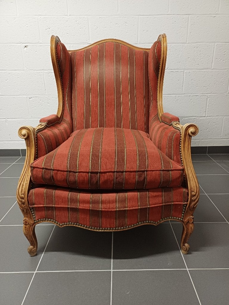 Fauteuils "Bergère" style Louis XV, 75 à 100 cm, Bois, Enlèvement, Utilisé