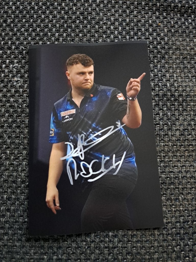 Photo dédicacée (impression) ; Josh Rock # Darts, Enlèvement ou Envoi, Neuf, Autres types