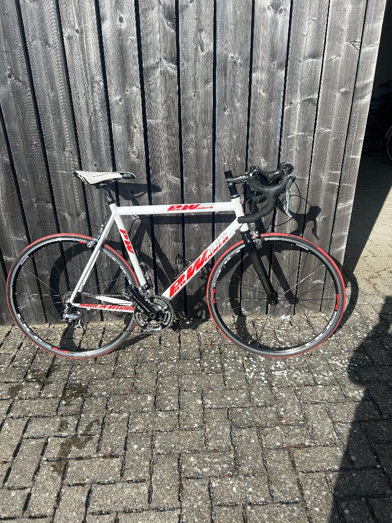 koersfiets winner pro met gps te koop, Fietsen en Brommers, Fietsen | Racefietsen, 10 tot 15 versnellingen, Heren, Aluminium, Ophalen