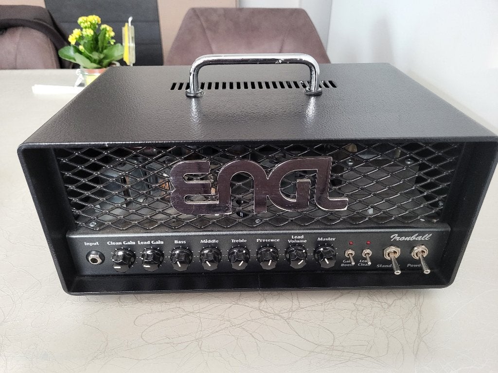 ENGL E606 Ironball 20W + Z-4 footswitch + tas, Enlèvement, Utilisé, Guitare, Moins de 50 watts