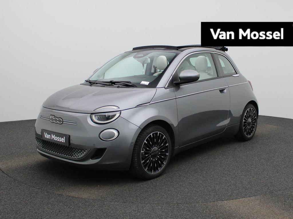 Fiat 500C 500e 42 kWh La Prima, Auto's, 4 zetels, Stof, Cabriolet, https://public.car-pass.be/vhr/d8926aaa-54dd-4214-b4b6-2b7f03791a8f
