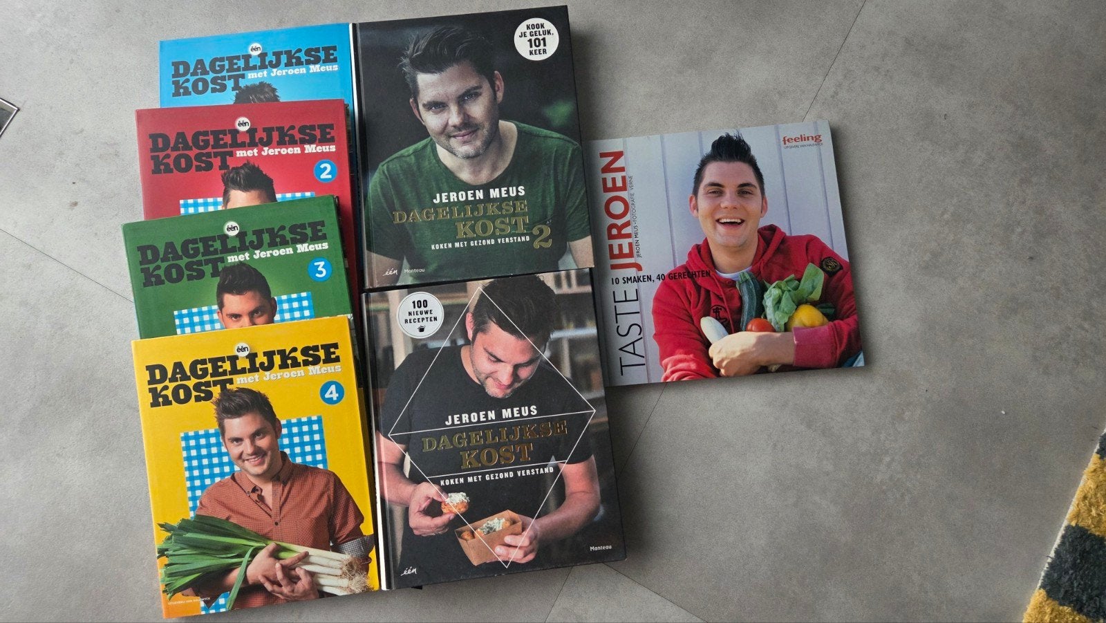 kookboeken Jeroen Meus, Boeken, Ophalen of Verzenden, Nieuw, Jeroen Meus, Europa