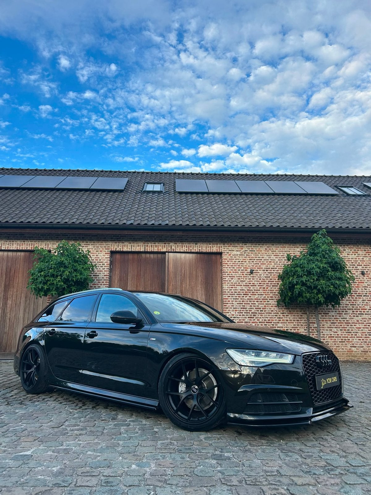 Audi A6 Avant 2.0 TDI DSG 2017, 4 cilinders, Bruin, Alcantara, Bedrijf