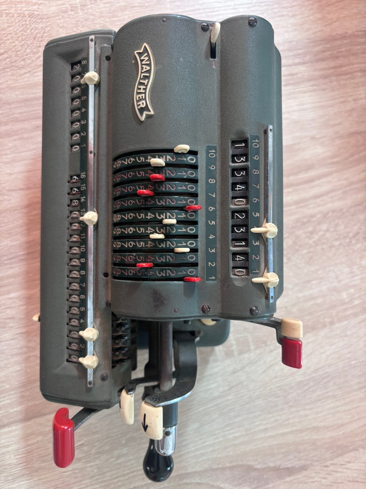 Oude Walther WSR 16 rekenmachine, Antiek en Kunst, Ophalen