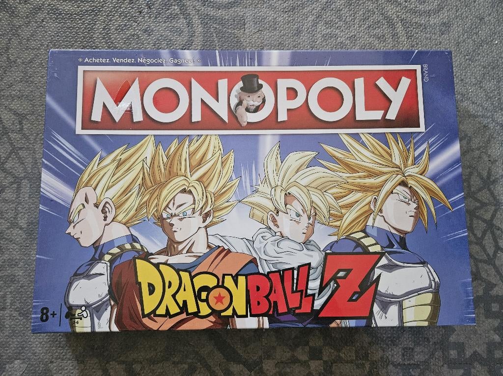 Monopoly Dragon Ball Z [neuf, scellé], Trois ou quatre joueurs, Enlèvement ou Envoi, Neuf, Hasbro