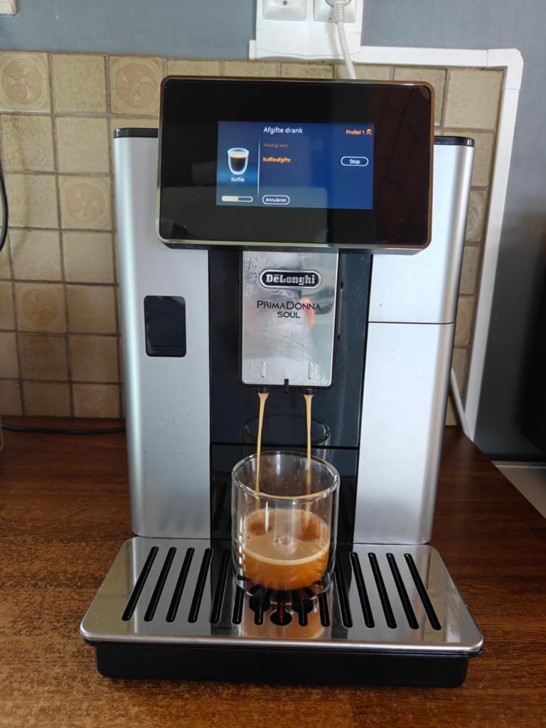 Delonghi Prima Donna, Ophalen, Koffiemachine, Koffiebonen, Zo goed als nieuw