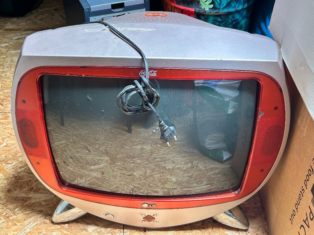 LG coca-cola tv, Audio, Tv en Foto, Televisies, Ophalen, Gebruikt, 40 tot 60 cm, LG