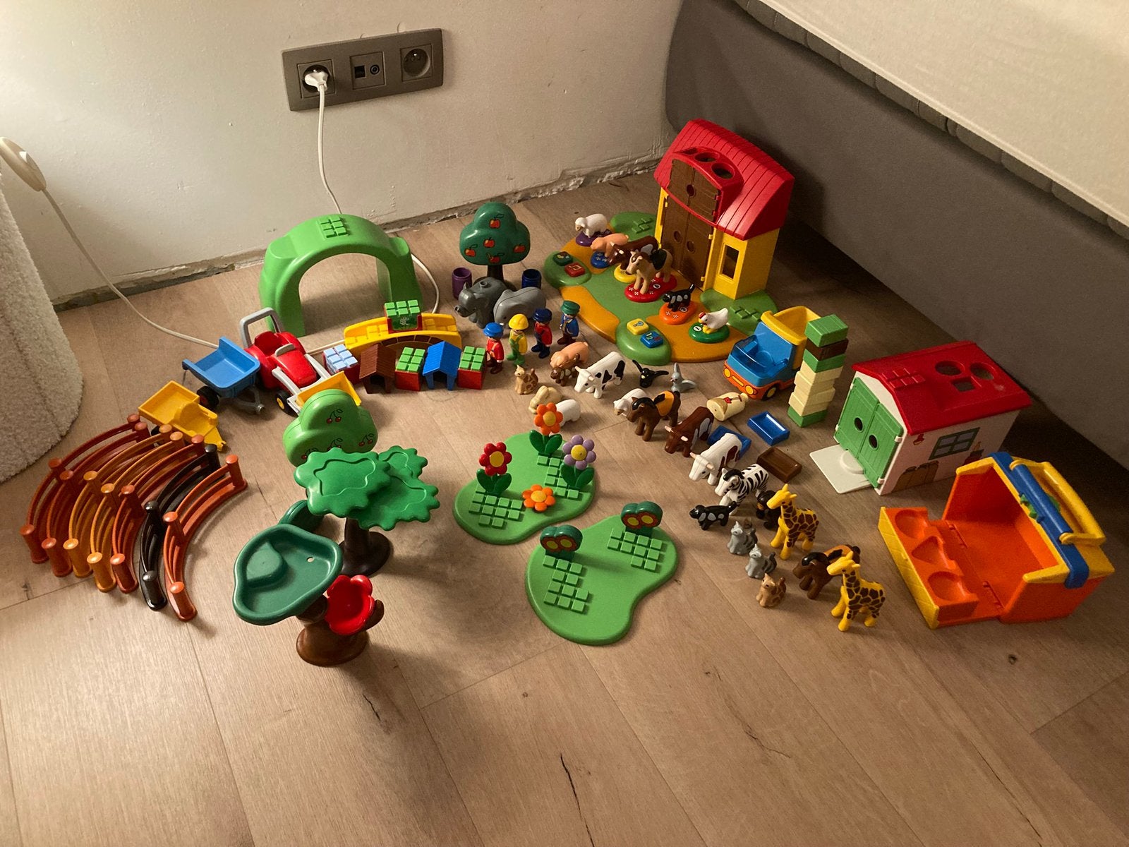 Groot lot Playmobil 123, Kinderen en Baby's, Ophalen, Gebruikt, Complete set, Overige typen