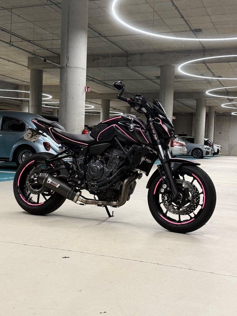Yamaha mt07 2024, 2 cilinders, Motorrijbewijs A, ABS, Particulier