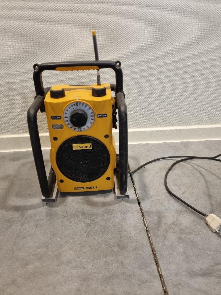 Werfradio, Ophalen, Gebruikt, Radio
