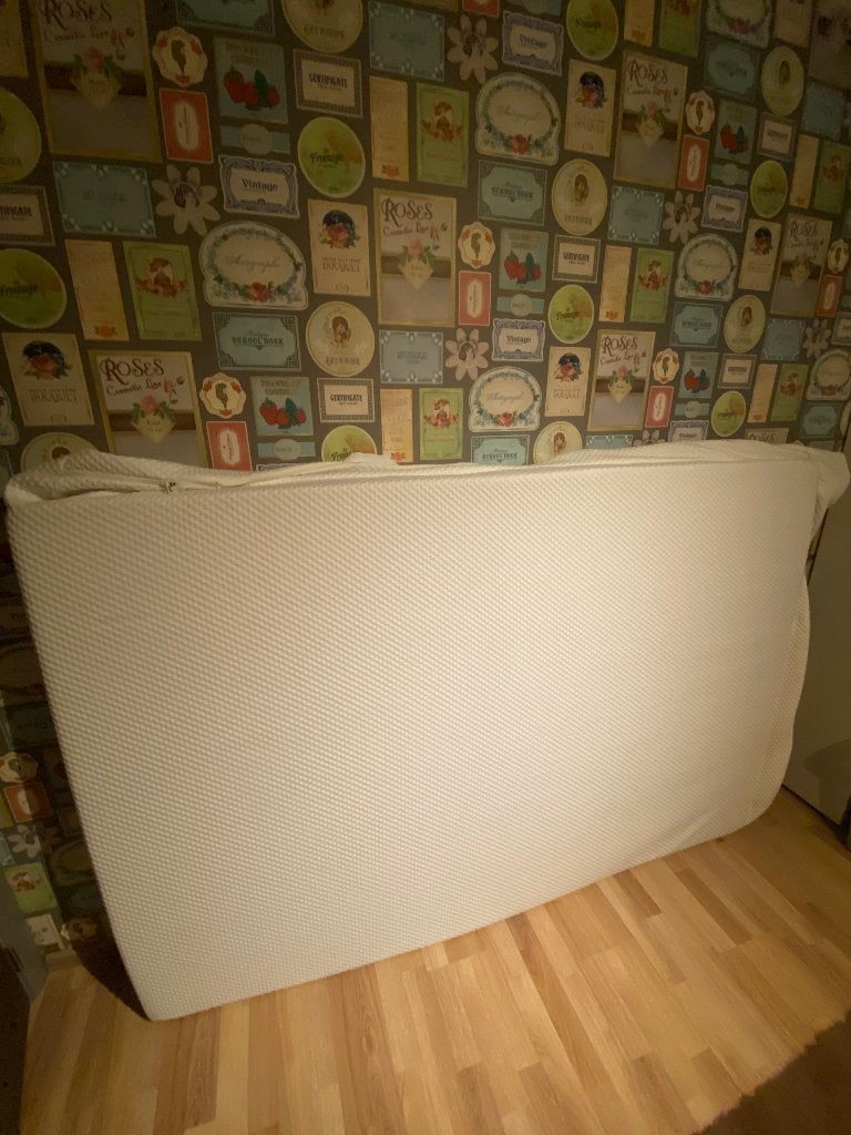 Matras + lattenbodem/frame, Huis en Inrichting, Slaapkamer | Matrassen en Bedbodems, Ophalen, 190 cm of minder, Zo goed als nieuw