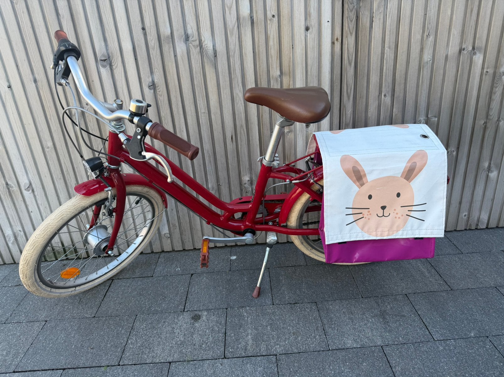 Kinderfiets - Rood - Btwin Elops 900 - 20 inch, Fietsen en Brommers, Ophalen, Zo goed als nieuw, Velgrem, 16 tot 20 inch