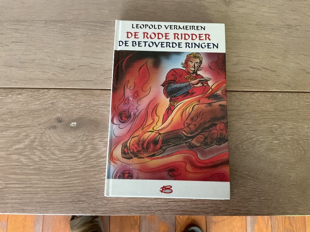 De rode ridder de betoverende ringen, Boeken, Leopold Vermeiren., Ophalen of Verzenden, Zo goed als nieuw, Fictie