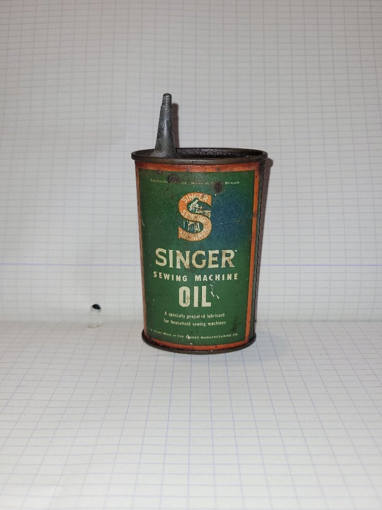 ancienne burette publicitaire Singer, Enlèvement ou Envoi, Utilisé, Autres types