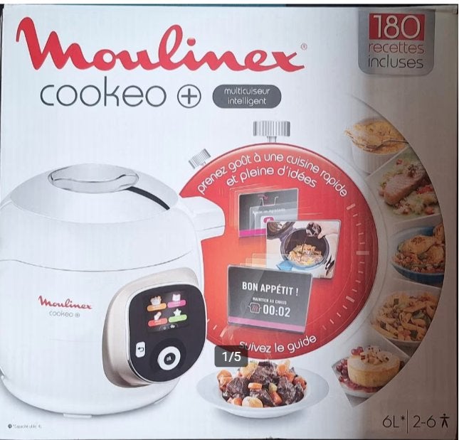 Cookeo 180 recettes et moule à gateaux, Electroménager, Enlèvement, Comme neuf