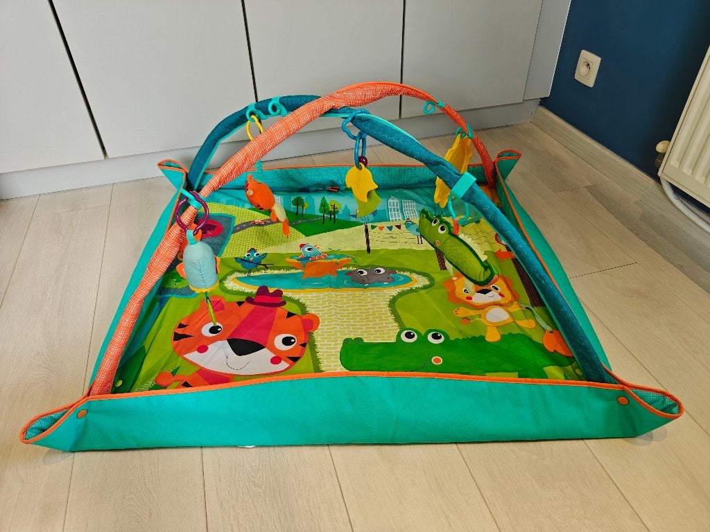 Speelmat Gymini Kick & Play City Safari, Kinderen en Baby's, Ophalen, Zo goed als nieuw