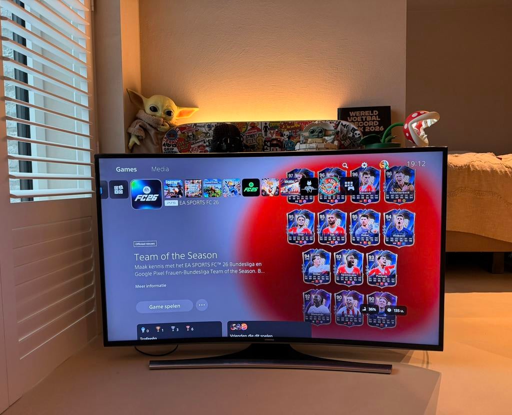 Samsung Curved 48” Smart Tv, Audio, Tv en Foto, Televisies, Ophalen, Zo goed als nieuw, Samsung, Smart TV