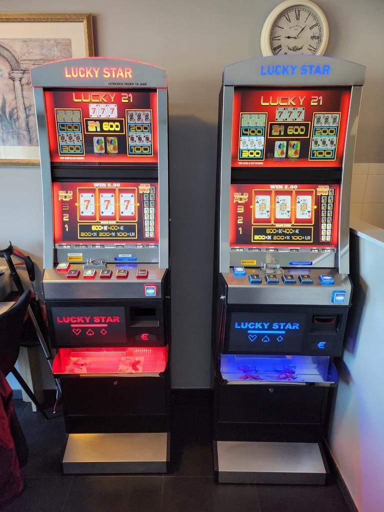 2 LUCKY STARS Speelkasten werkend, Verzamelen, Automaten | Gokkasten en Fruitautomaten, Ophalen