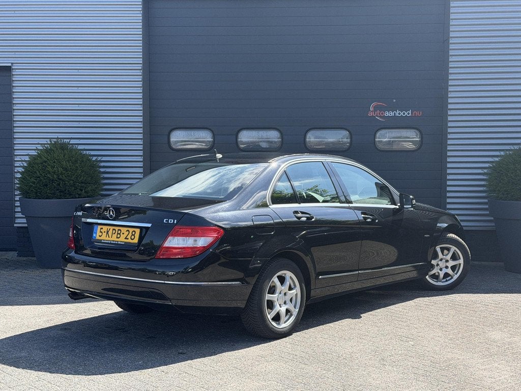 Mercedes-Benz C-klasse 200 CDI BlueEFFICIENCY Business Class, Auto's, 4 cilinders, 136 pk, Parkeersensor, Zwart