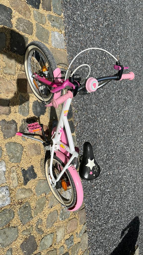 Meisjesfiets 16 inch, Ophalen, Zo goed als nieuw, 16 inch