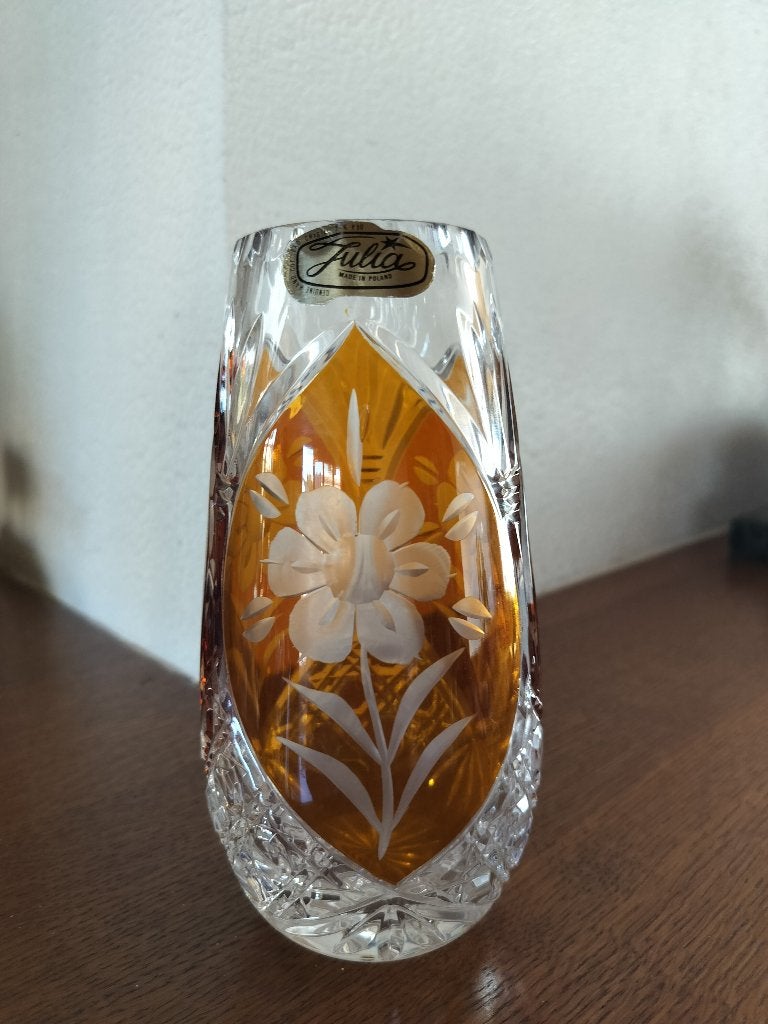 Kristallen vaas, Antiek en Kunst, Ophalen of Verzenden